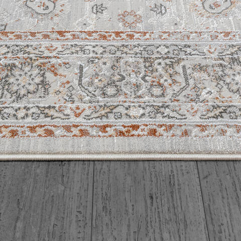 Dynamic Marina Grey 710 X 100 Area Rug MR9128050930 801-156626 Image 1