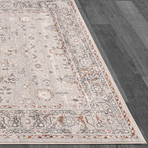Dynamic Marina Grey 710 X 100 Area Rug MR9128050930 801-156626 Image 2