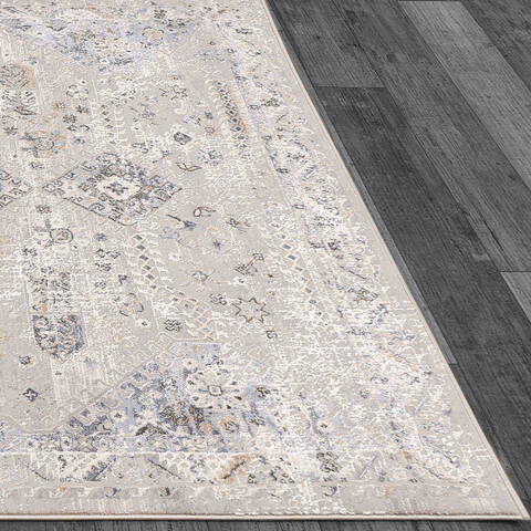 Dynamic MARINA Grey 710 X 100 Area Rug MR9128056950 801-156638 Image 2