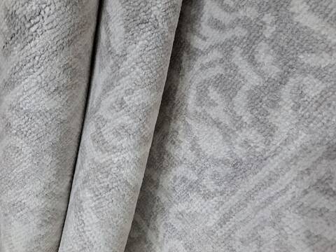Bhadohi Grey Hand Knotted 56 X 80 Area Rug 660-156723 Image 1