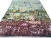 Modern-Contemporary Multicolor Hand Knotted 80 X 100  Area Rug 660-156732 Thumb 0