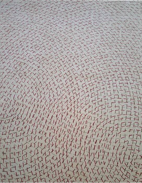 Modern Beige Hand Knotted 80 X 100  Area Rug 660-156733 Image 2