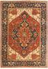 Heriz Multicolor Hand Knotted 80 X 100  Area Rug 660-156736 Thumb 0