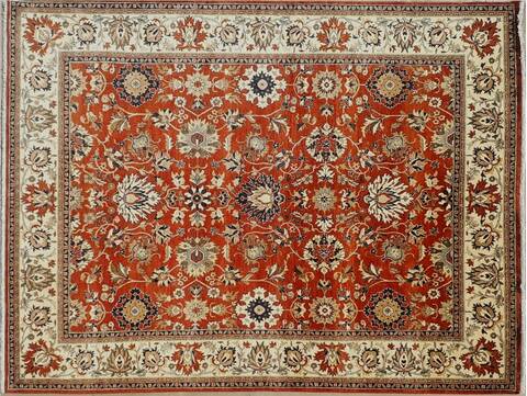 Heriz Red Hand Knotted 80 X 100  Area Rug 660-156744 Image 2