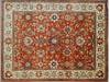 Heriz Red Hand Knotted 80 X 100  Area Rug 660-156744 Thumb 2
