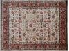 Heriz White Hand Knotted 80 X 100  Area Rug 660-156745 Thumb 2