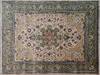 Heriz Cream Hand Knotted 80 X 100 Area Rug 660-156749 Thumb 2