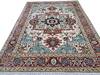 Heriz Cream Hand Knotted 80 X 100 Area Rug 660-156751 Thumb 0