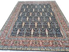 Heriz Blue Hand Knotted 8'0" X 10'0"  Area Rug 660-156753