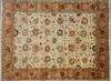 Heriz Cream Hand Knotted 80 X 100 Area Rug 660-156755 Thumb 2