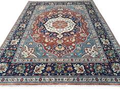 Heriz Red Hand Knotted 8'0" X 10'0"  Area Rug 660-156756