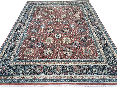 Heriz Red Hand Knotted 80 X 100  Area Rug 660-156758 Image 0