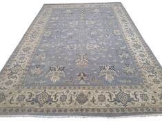 Heriz Blue Hand Knotted 9'0" X 12'0"  Area Rug 660-156763