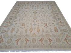 Oushak Beige Hand Knotted 8'0" X 10'0"  Area Rug 660-156766