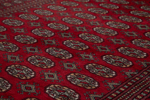 Bokhara Red Hand Knotted 52 X 710 Area Rug 700-156770 Image 3