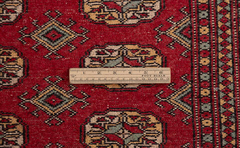Bokhara Red Hand Knotted 52 X 710 Area Rug 700-156770 Image 8