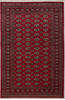 Bokhara Red Hand Knotted 52 X 710 Area Rug 700-156770 Thumb 0