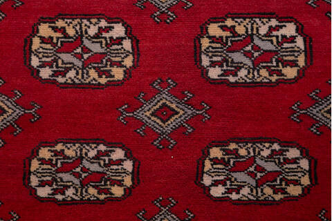 Bokhara Red Hand Knotted 62 X 810 Area Rug 700-156772 Image 6