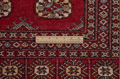 Bokhara Red Hand Knotted 62 X 810 Area Rug 700-156772 Image 8
