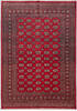 Bokhara Red Hand Knotted 62 X 810 Area Rug 700-156772 Thumb 0