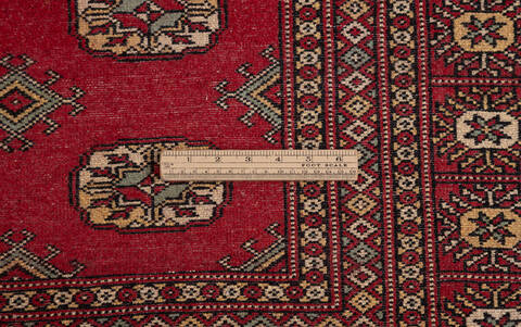 Bokhara Red Hand Knotted 62 X 810 Area Rug 700-156773 Image 8