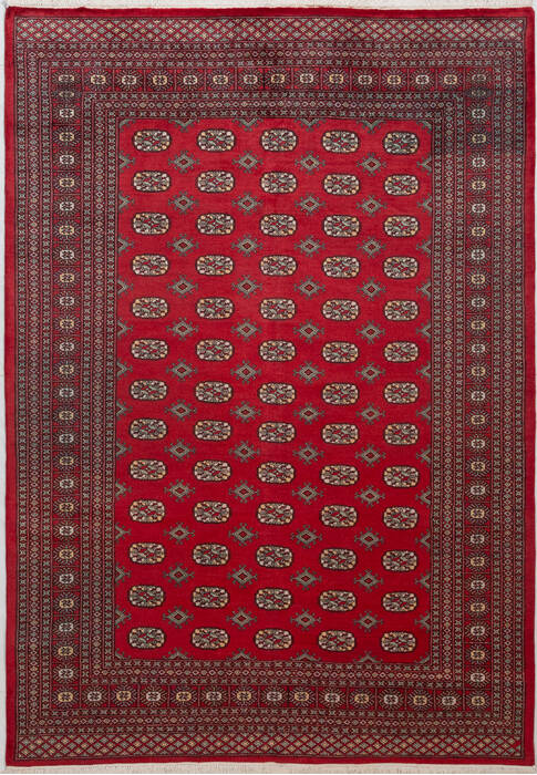 Bokhara Red Hand Knotted 62 X 810 Area Rug 700-156773 Image 0