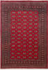 Bokhara Red Hand Knotted 62 X 810 Area Rug 700-156773 Thumb 0