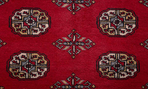 Bokhara Red Hand Knotted 610 X 103 Area Rug 700-156774 Image 6