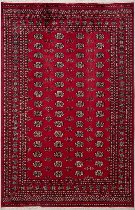 Bokhara Red Hand Knotted 610 X 103 Area Rug 700-156774 Image 0