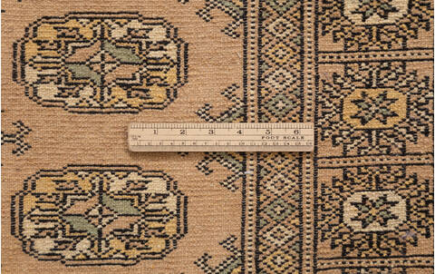 Bokhara Beige Runner Hand Knotted 27 X 172 Area Rug 700-156775 Image 7