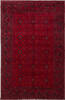 Khan Mohammadi Red Hand Knotted 66 X 100 Area Rug 700-156777 Thumb 0