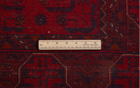 Khan Mohammadi Red Hand Knotted 50 X 66 Area Rug 700-156778 Image 8
