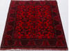 Khan Mohammadi Red Hand Knotted 34 X 49 Area Rug 700-156780 Thumb 1