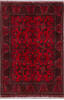 Khan Mohammadi Red Hand Knotted 34 X 49 Area Rug 700-156780 Thumb 0