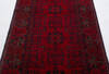 Khan Mohammadi Red Runner Hand Knotted 210 X 98 Area Rug 700-156781 Thumb 4