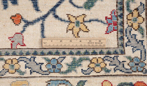 Chobi Beige Hand Knotted 80 X 910 Area Rug 700-156784 Image 8