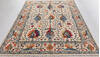 Chobi Beige Hand Knotted 80 X 910  Area Rug 700-156784 Thumb 1
