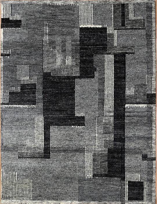 Geometric Multicolor Hand Knotted 56 X 80  Area Rug 660-156795 Image 0