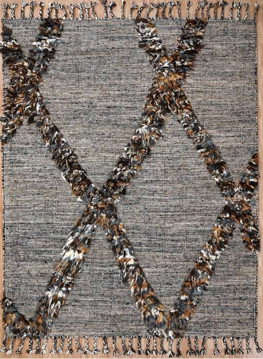 Geometric Multicolor Hand Knotted 56 X 80  Area Rug 660-156797 Image 0