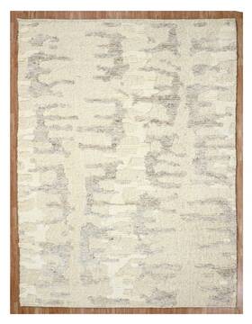 Geometric Multicolor Hand Knotted 5'6" X 8'0"  Area Rug 660-156804
