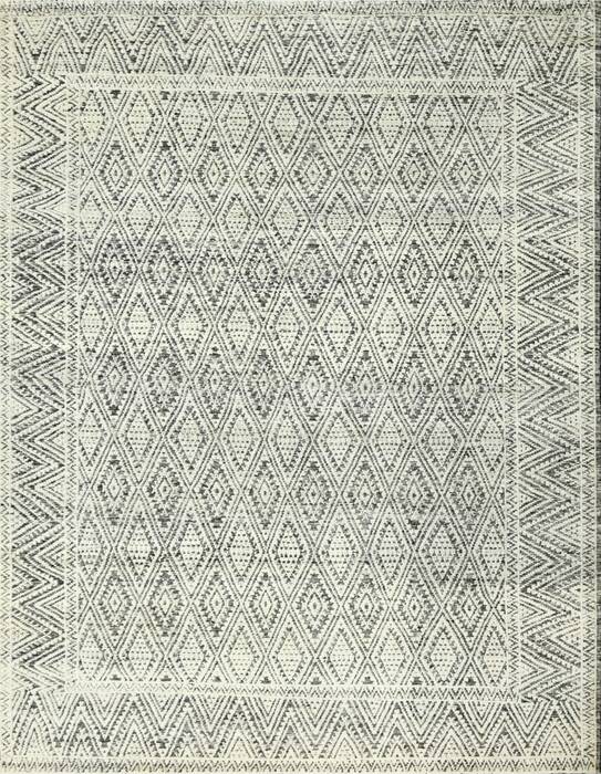 Geometric Beige Hand Knotted 80 X 100  Area Rug 660-156841 Image 0