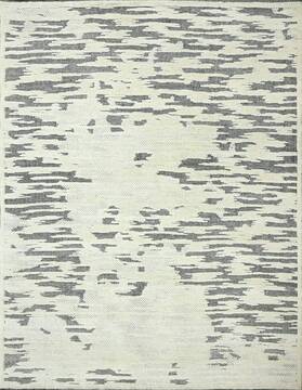 Geometric Beige Hand Knotted 10'0" X 14'0"  Area Rug 660-156843