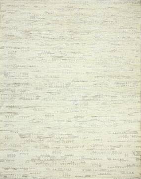 Geometric Beige Hand Knotted 10'0" X 14'0"  Area Rug 660-156845