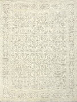 Geometric Beige Hand Knotted 10'0" X 14'0"  Area Rug 660-156846