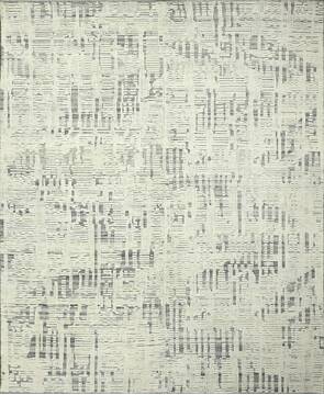 Geometric Beige Hand Knotted 9'0" X 12'0"  Area Rug 660-156850