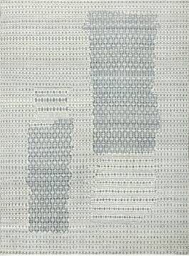 Geometric Beige Hand Knotted 9'0" X 12'0"  Area Rug 660-156857