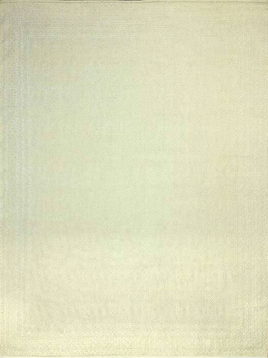 Geometric Beige Hand Knotted 90 X 120  Area Rug 660-156867 Image 0