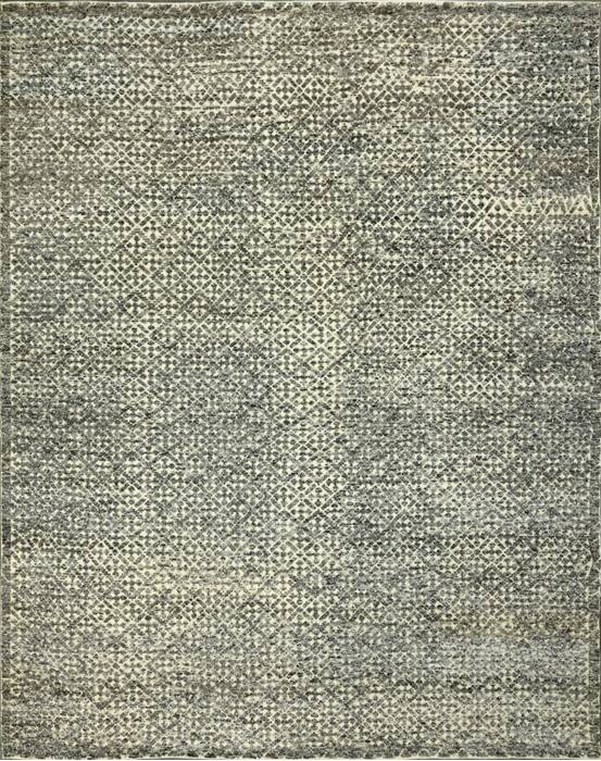 Geometric Beige Hand Knotted 90 X 120  Area Rug 660-156877 Image 0