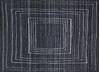 Geometric Black Hand Knotted 90 X 120  Area Rug 660-156882 Thumb 0