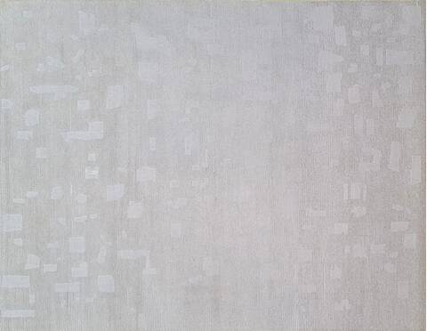 Geometric Beige Hand Knotted 80 X 100  Area Rug 660-156891 Image 0